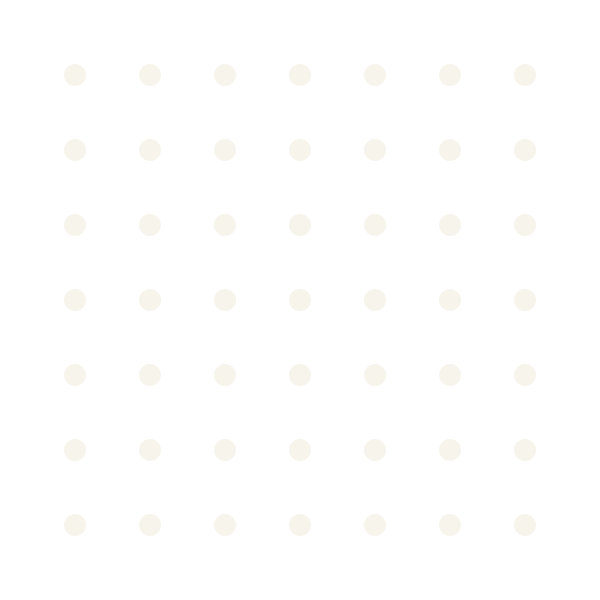 Monolithe points creme